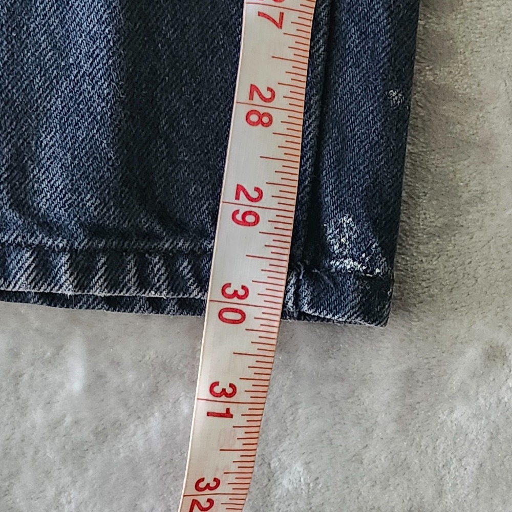 Vintage BONGO Size 5 High Rise Mom Jeans Tapered Leg Denim Gene Montesano USA - Picture 6 of 14